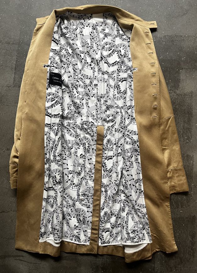 Number (N)ine Number (N)ine SS07 “Musical Note” Runway Coat Size US L / EU 52-54 / 3 - 4 Thumbnail