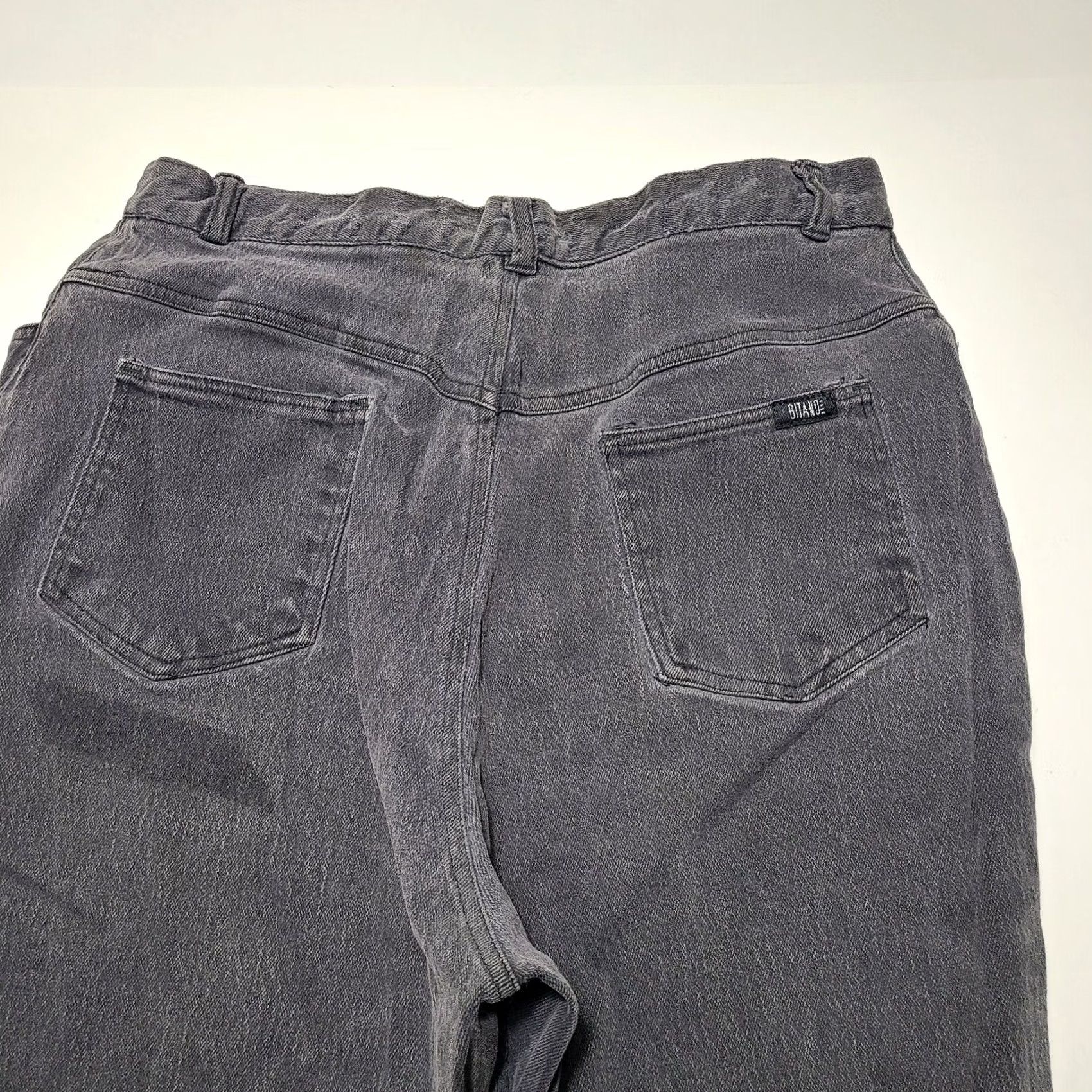 Vintage VINTAGE Gitano Jeans Women Black Tapered Leg 18Wx32 Distressed 80s Womens Jeans Womens Distressed 80s Womens? Size 40" / US 18 - 5 Thumbnail