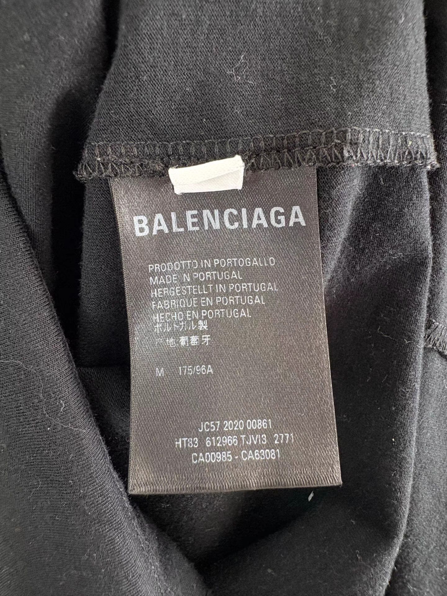 Balenciaga BALENCIAGA Seven-language Printed Short Sleeve K1 Size US M / EU 48-50 / 2 - 5 Thumbnail