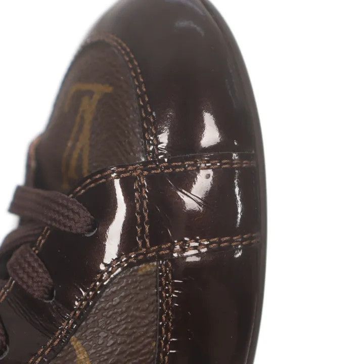 Louis Vuitton Louis Vuitton Fashionable Brown Leather Sneakers -2508 Size US 5 / EU 37 - 8 Thumbnail