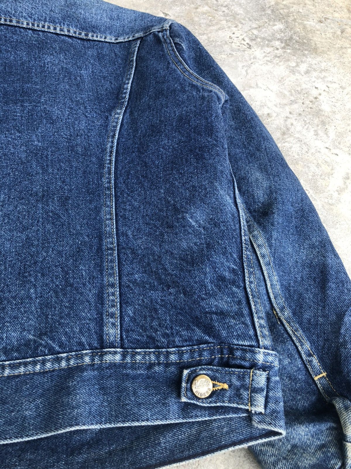 Lee Vintage 70’s Lee Storm Rider Blanked Lined Denim Jacket Size US L / EU 52-54 / 3 - 16 Thumbnail