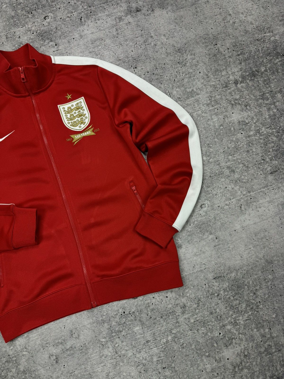 Nike Nike England Big Logo 150 Anniversary Big Logo Zipper Sweat Size US M / EU 48-50 / 2 - 3 Thumbnail