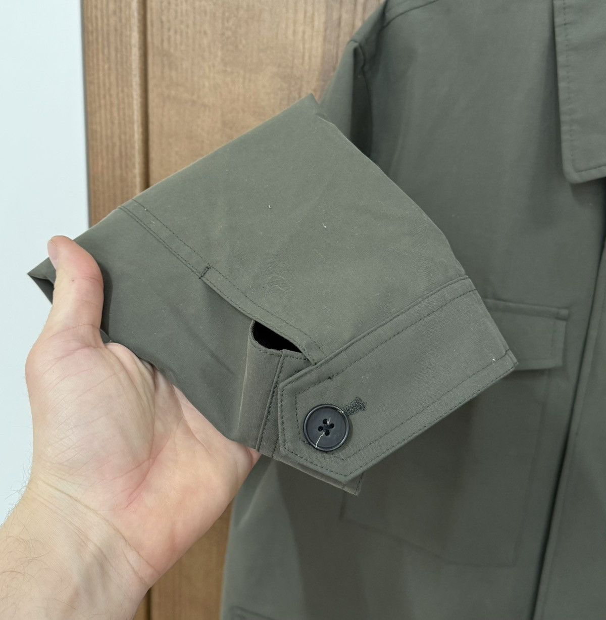 Reiss Reiss Khaki Goretex Trench Jacket Mens Size XL Size US XL / EU 56 / 4 - 2 Thumbnail