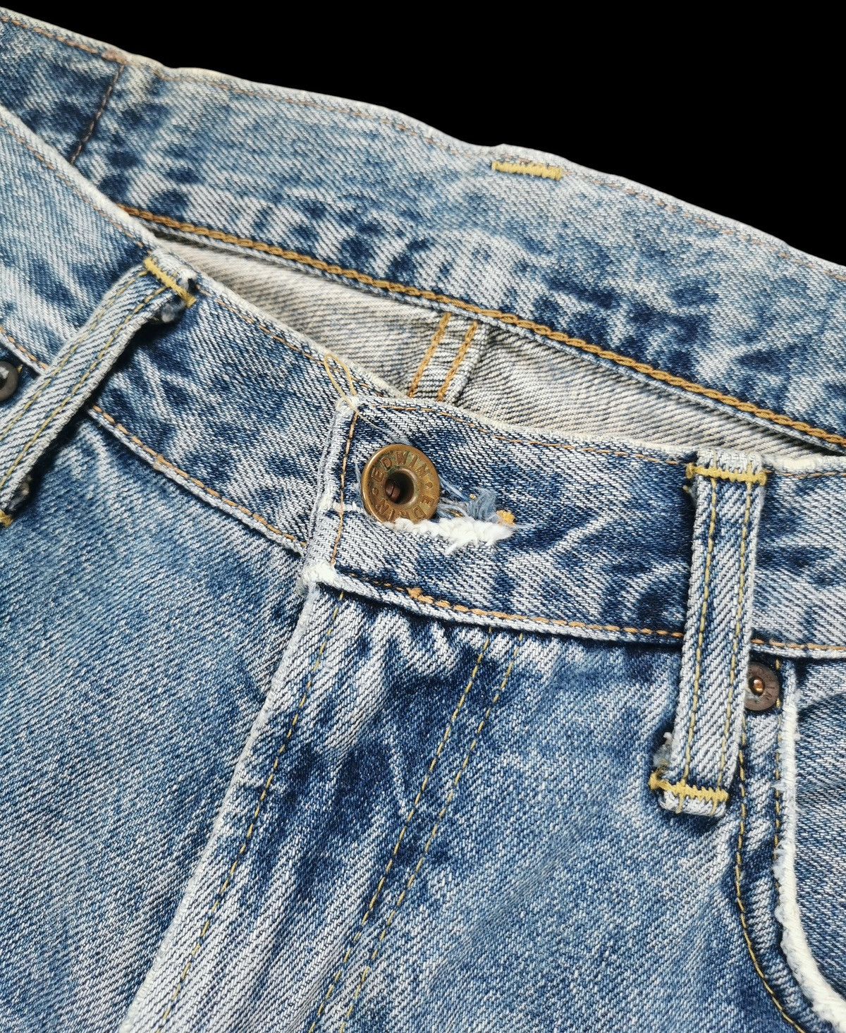 Edwin Vintage Edwin 505 Baggy Selvedge Jeans Size US 34 / EU 50 - 11 Thumbnail