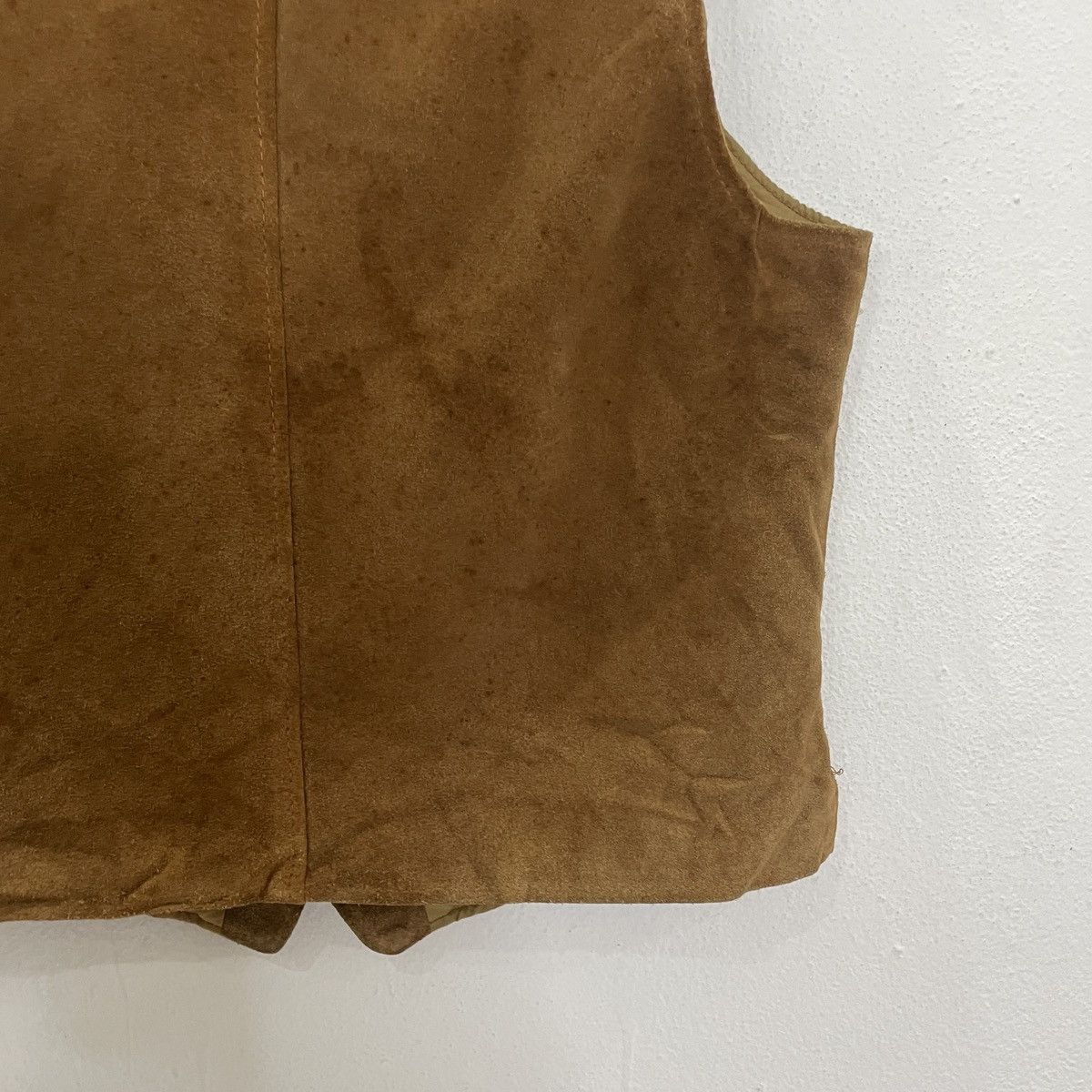 Schott Vintage 80s Schott N.Y.C Leather Sleeveless Jacket Size US S / EU 44-46 / 1 - 8 Thumbnail