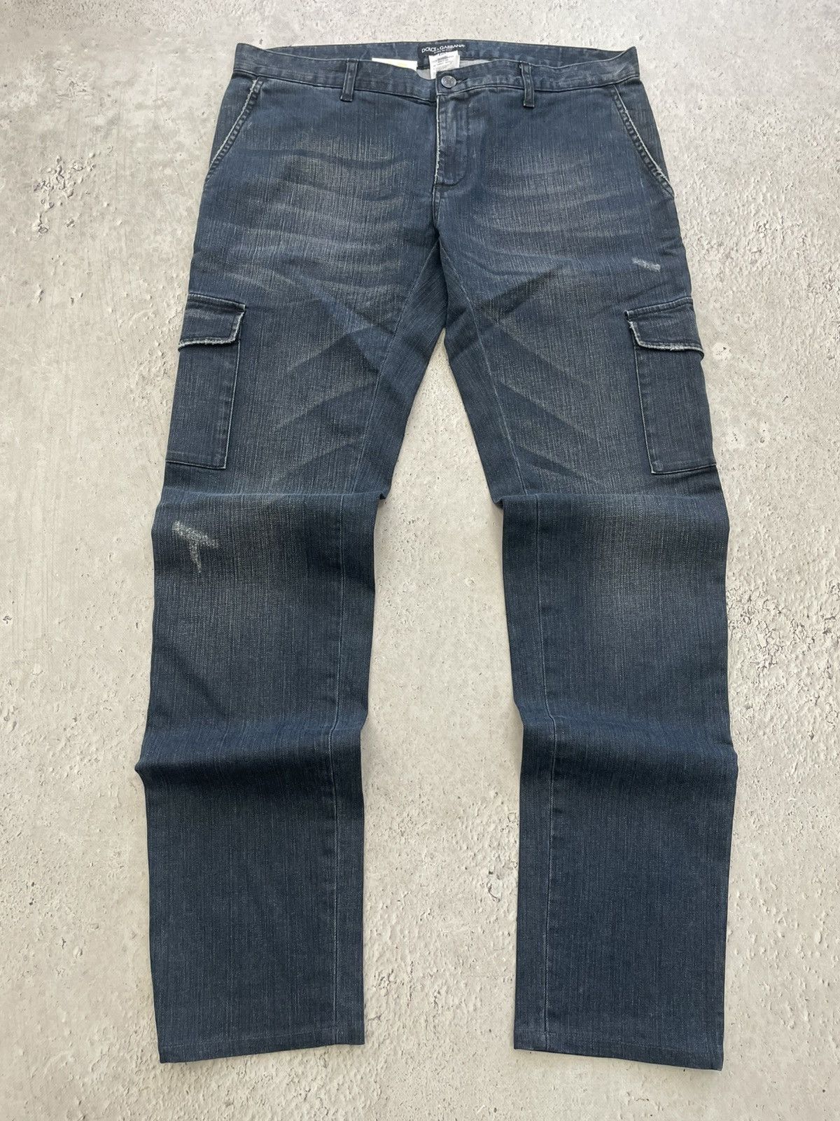 Dolce & Gabbana Dolce gabbana cargo distressed jeans archive 2000s Size US 32 / EU 48 - 1 Thumbnail