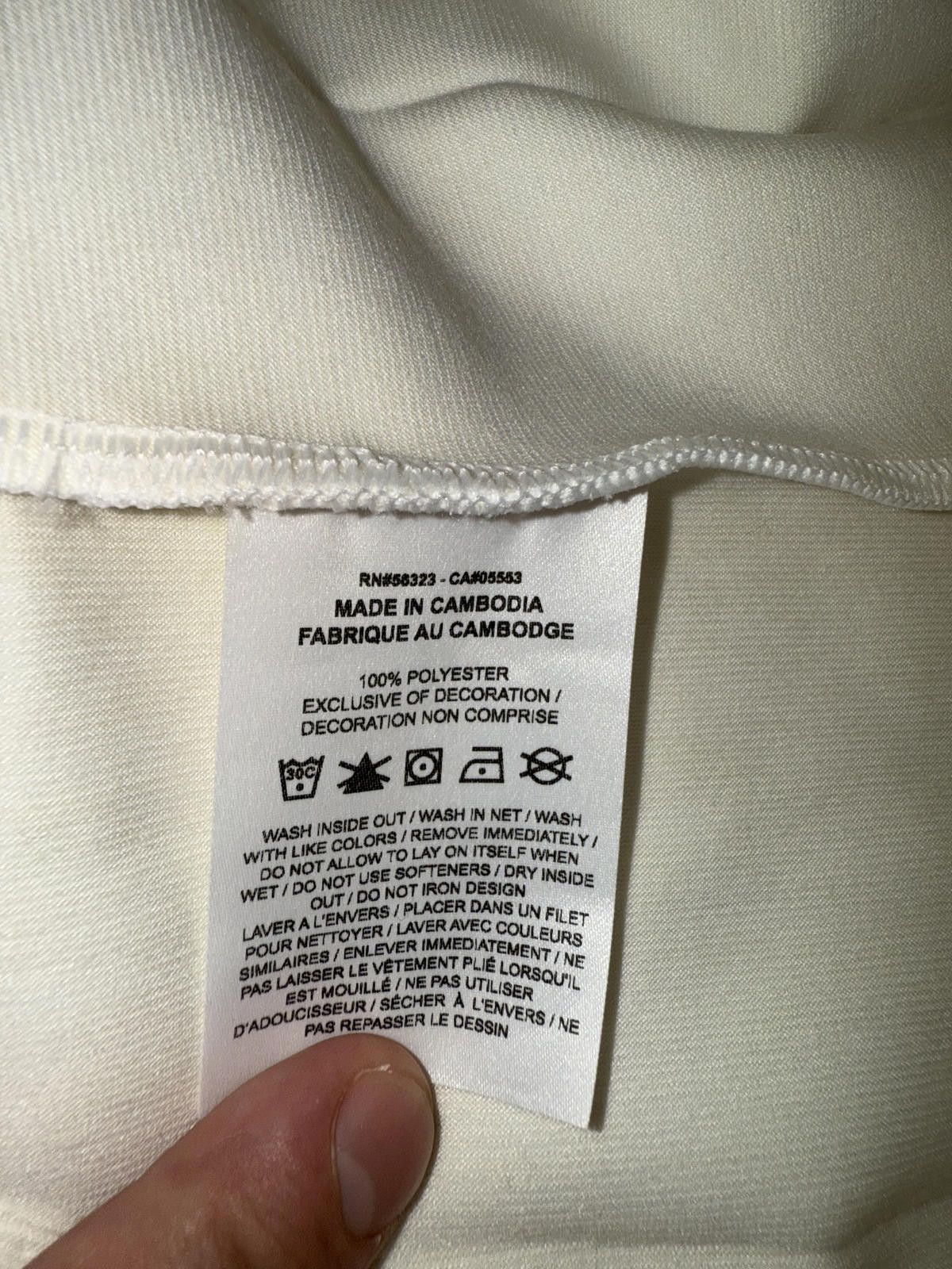 Nike Nike Women’s Yoon Ahn Tennis Pleated Mini Embroidered White Skirt Size 28" / US 6 / IT 42 - 10 Thumbnail