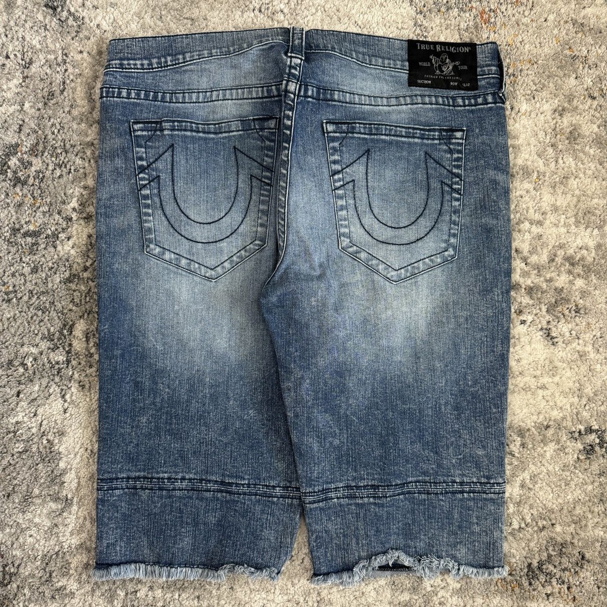 True Religion × Vintage Vintage Y2K True Religion baggy wide leg biker style Size US 42 / EU 58 - 1 Thumbnail
