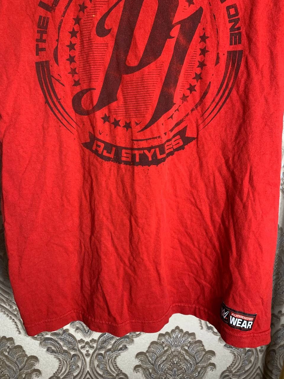 WWE VERY RARE WWF AJ UNTOUCHABLE ONE STYLES WRESTLING RETRO 90s Size US L / EU 52-54 / 3 - 3 Thumbnail