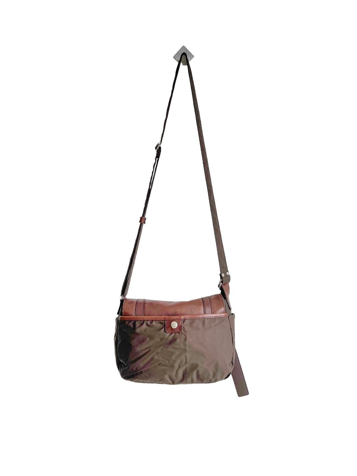 Yohji Yamamoto OG Yohji Yamamoto Hybrid Leather Survivor Crossbody Bag Size ONE SIZE - 5 Thumbnail