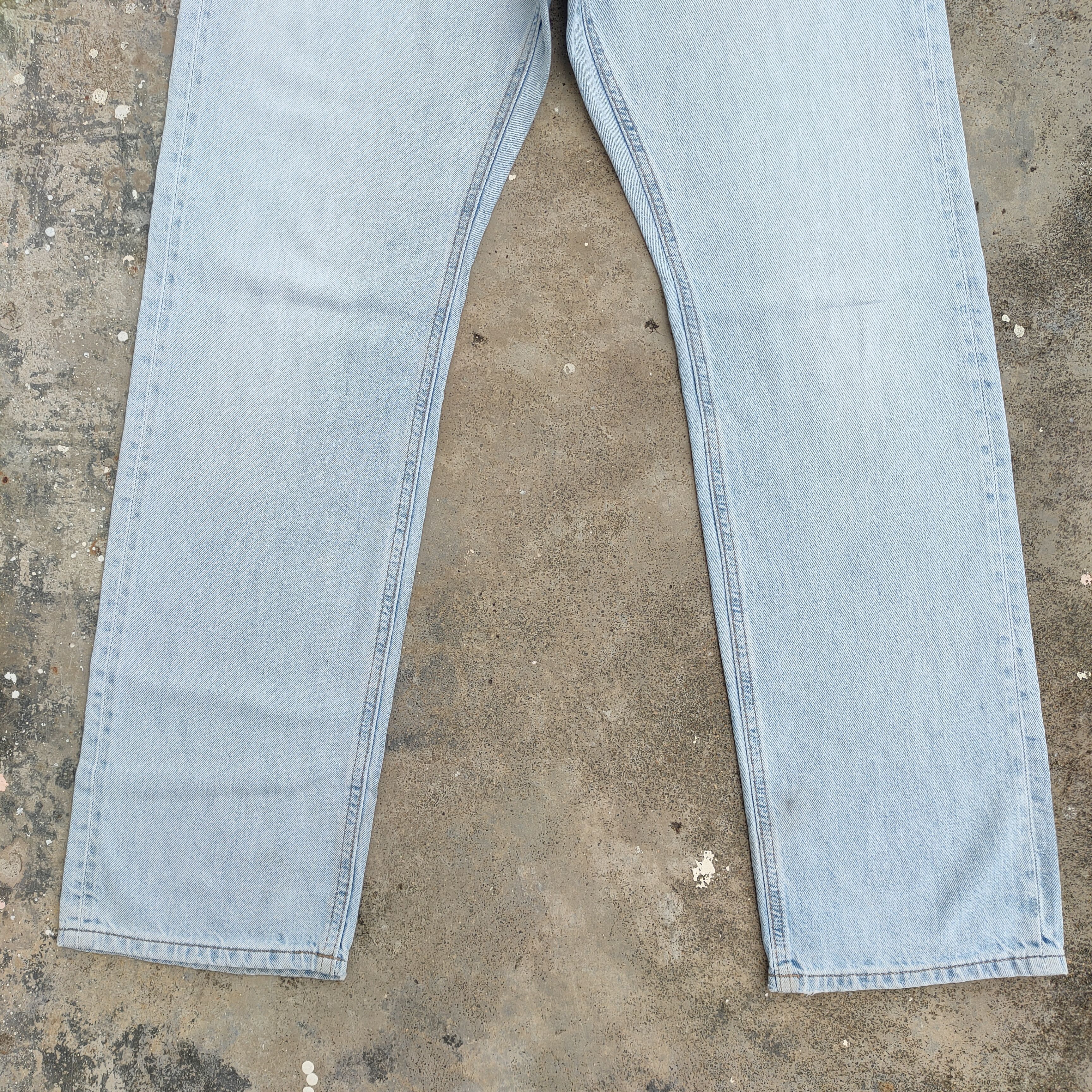 Black Label VINTAGE JAPANESE FADED WASH BLUE JEANS DENIM PANTS Size US 30 / EU 46 - 4 Thumbnail