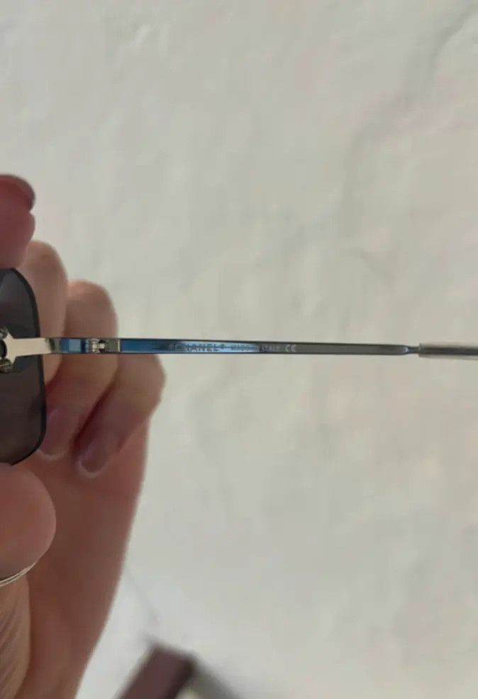 Chanel × Vintage CHANEL Sunglasses 4017-D Rimless Rhinestone Vintage Size ONE SIZE - 4 Thumbnail