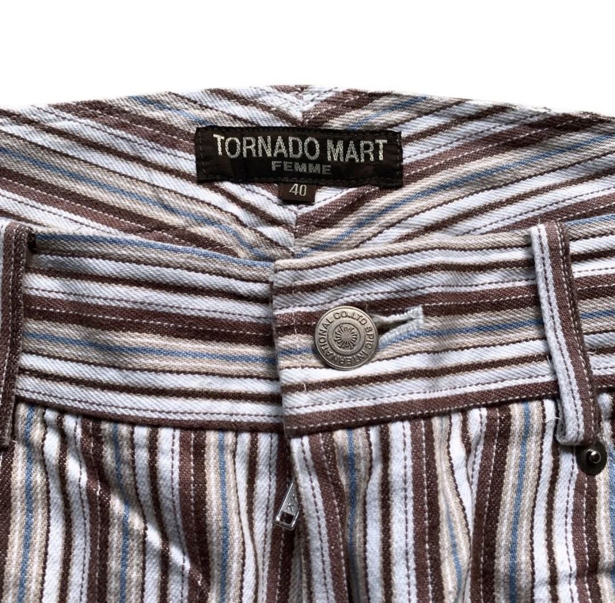 Tornado Mart Tornado Mart Laceup Flared Pants Size US 28 / EU 44 - 2 Thumbnail