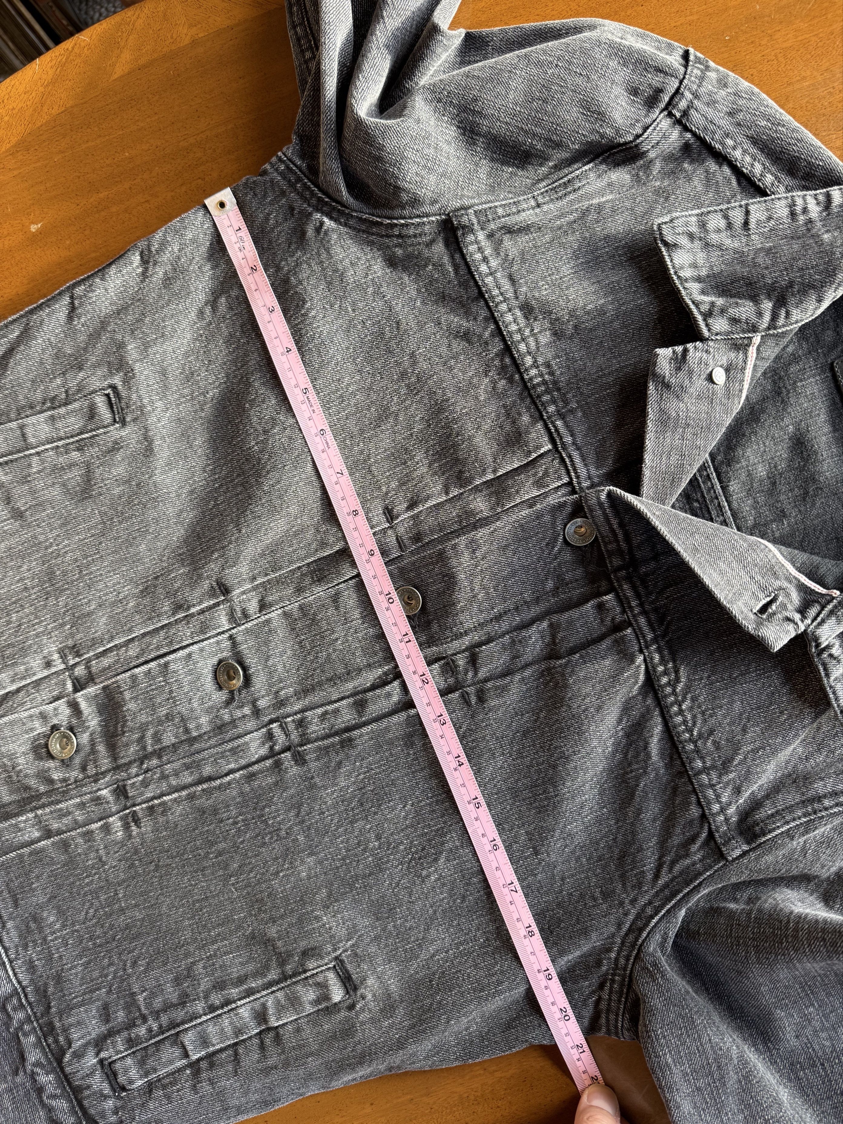Taylor Stitch Taylor Stitch Dispatch Jacket in Black 3-Month Wash Selvage Size US S / EU 44-46 / 1 - 16 Thumbnail