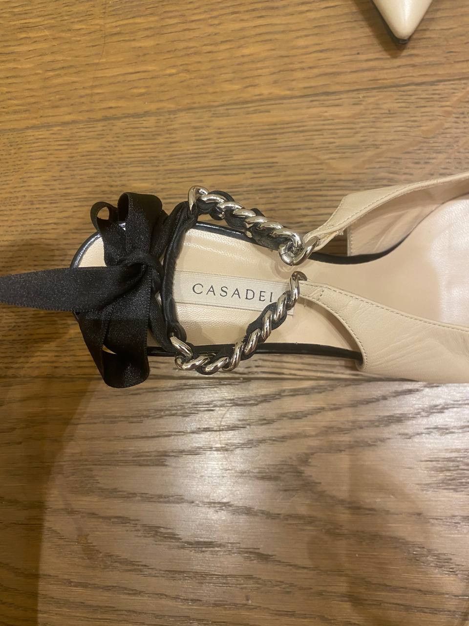 Casadei Casadei leather heels Size US 7 / IT 37 - 4 Thumbnail