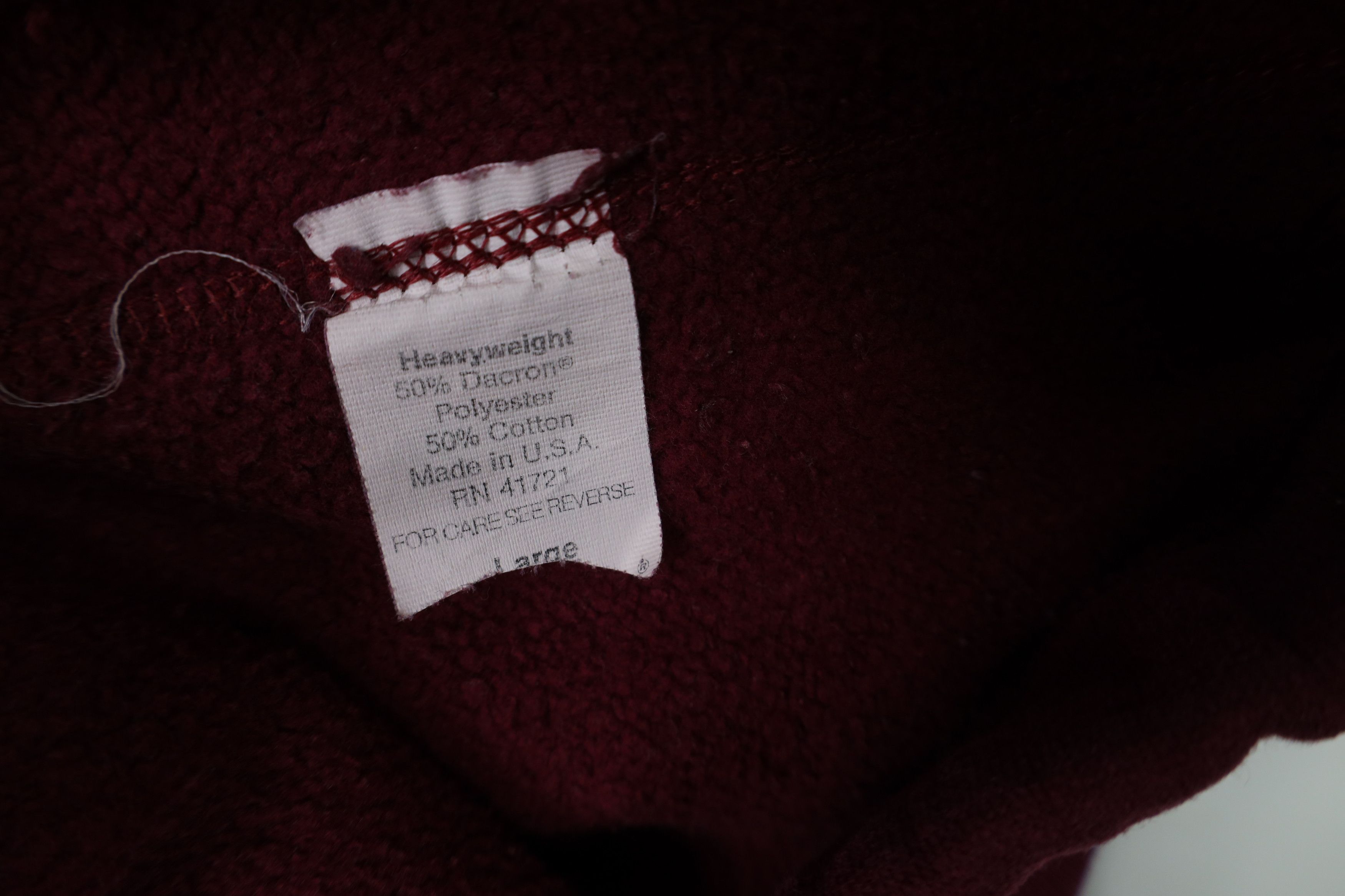 Vintage Vintage 70s Streetwear Gusset Sweatpants Joggers Maroon USA Size US 36 / EU 52 - 6 Thumbnail