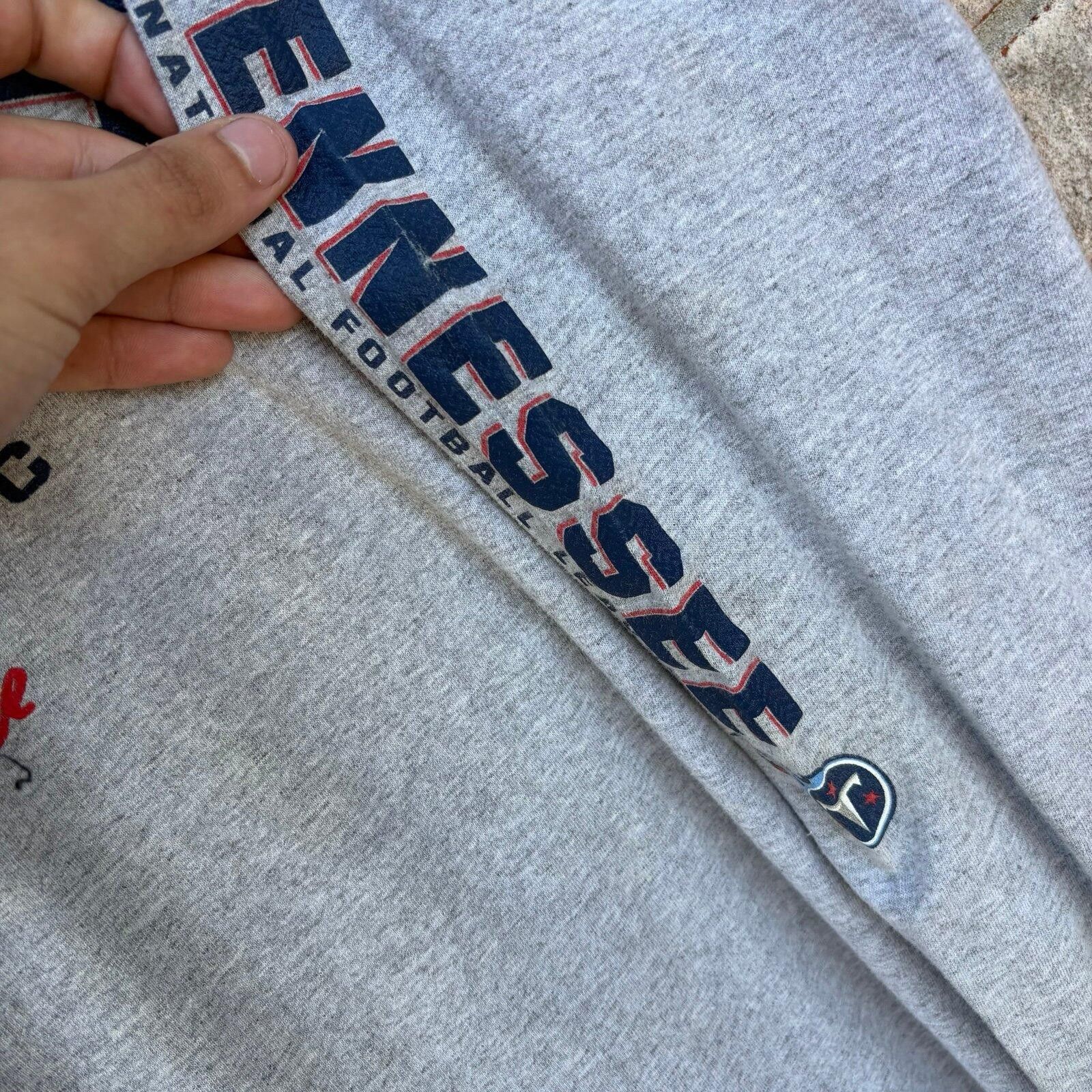 NFL Vintage 90s Tennessee Titans long sleeve Size US L / EU 52-54 / 3 - 3 Thumbnail