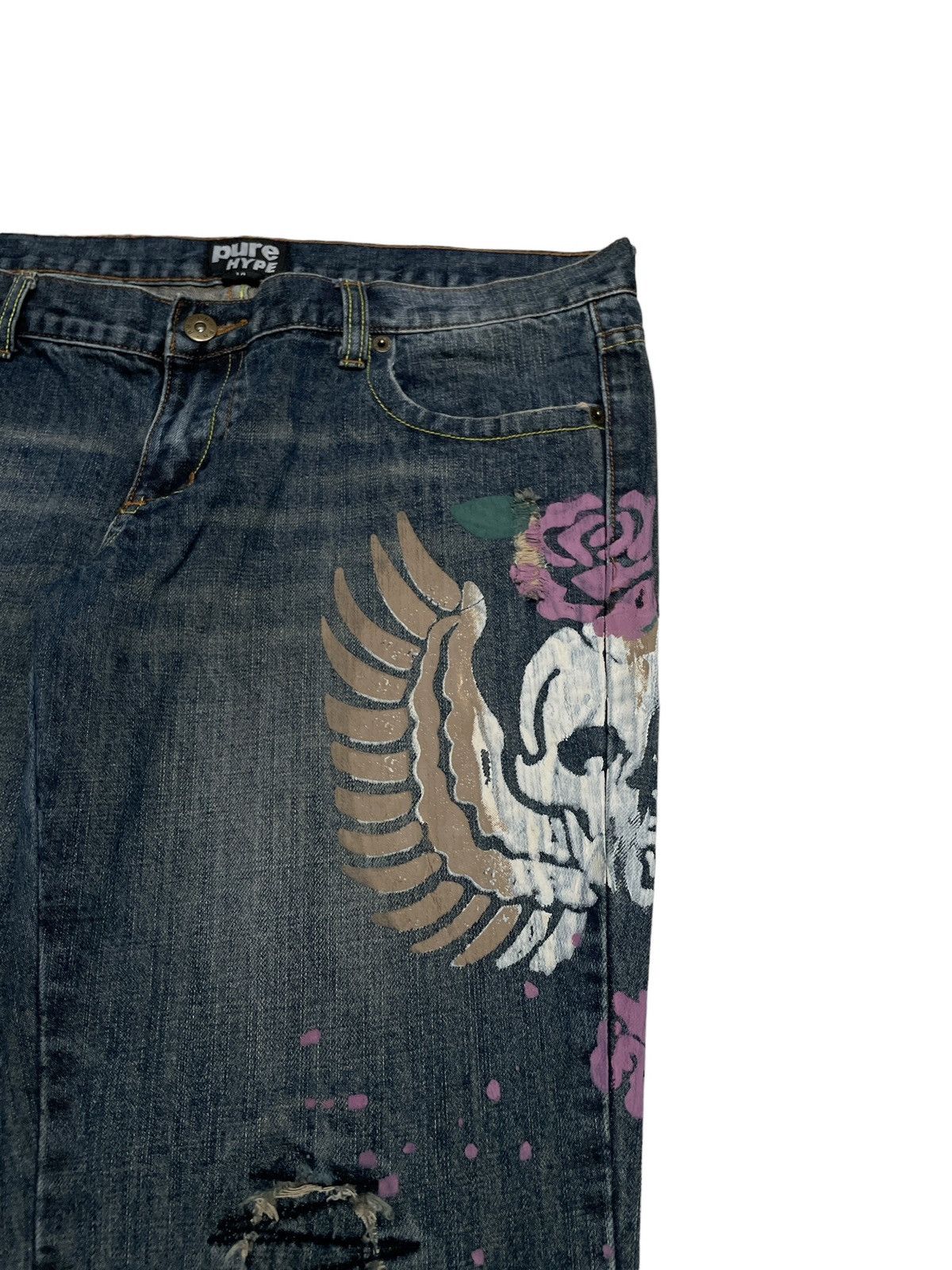 パンツ Rare 00s Japanese Label Flare Denim Pts Rare 00s Japanese Label Flare Denim Pts