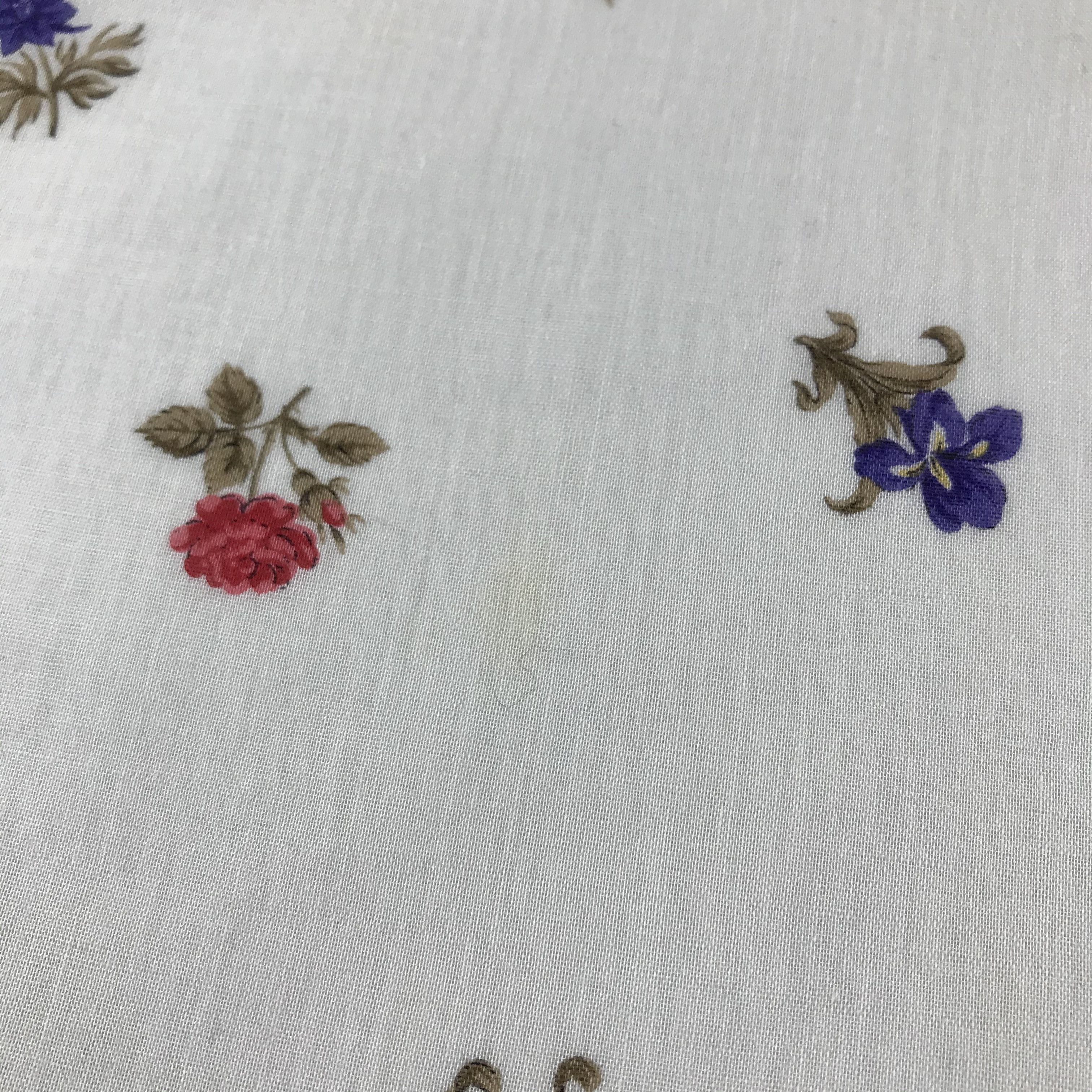 Lanvin Lanvin Floral Handkerchief Neckerchief Bandana H45 Size ONE SIZE - 6 Thumbnail