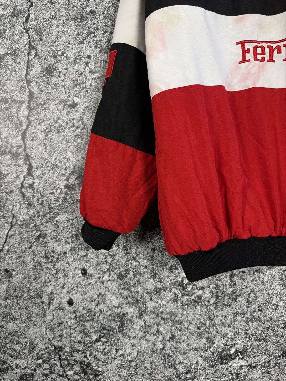 Ferrari Rare Ferrari Vintage Racing Jacket F1 Schumacher Shell Sz L Size US L / EU 52-54 / 3 - 15 Thumbnail