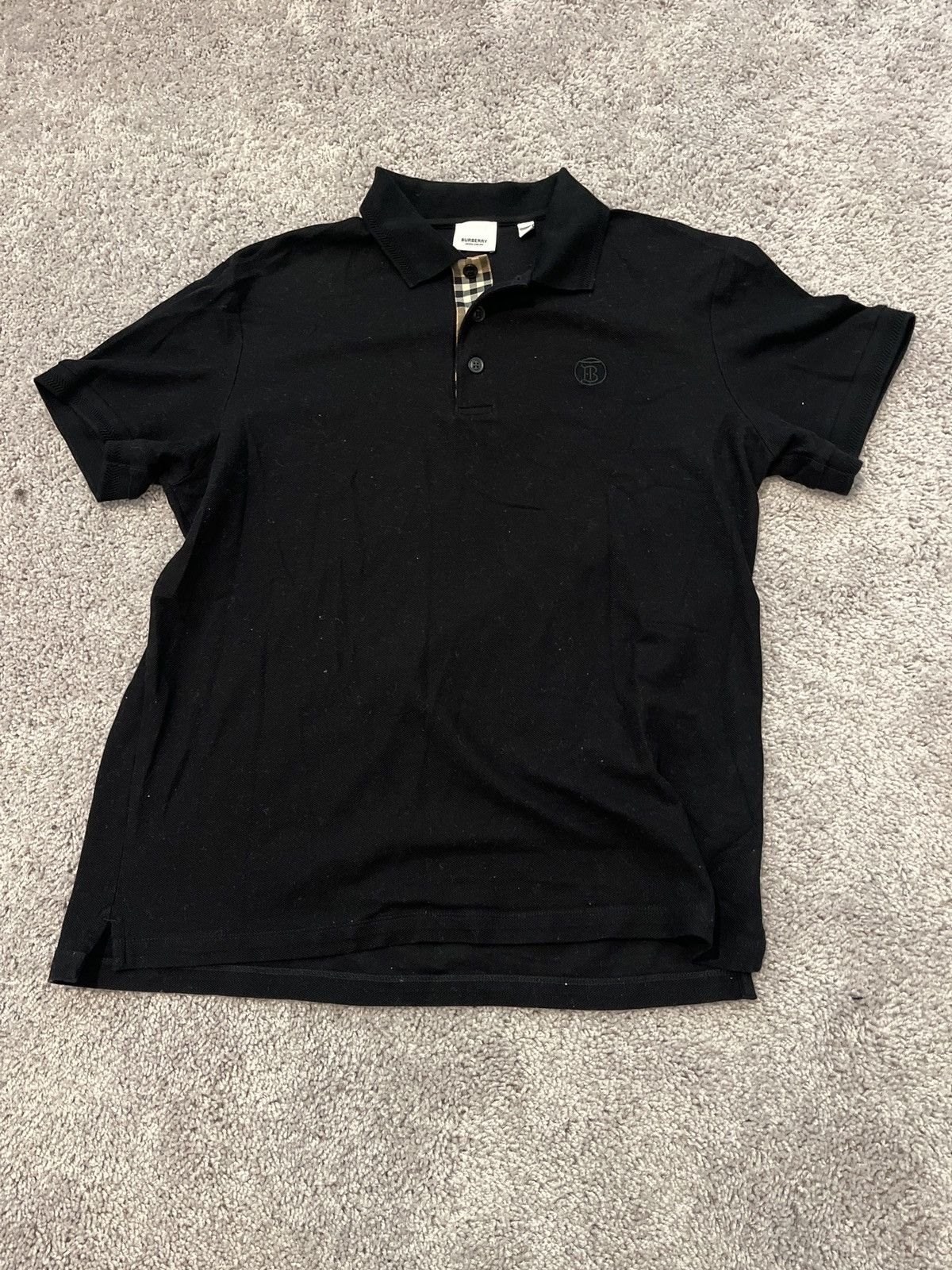 Burberry Black Burberry Polo Size US XL / EU 56 / 4 - 8 Thumbnail