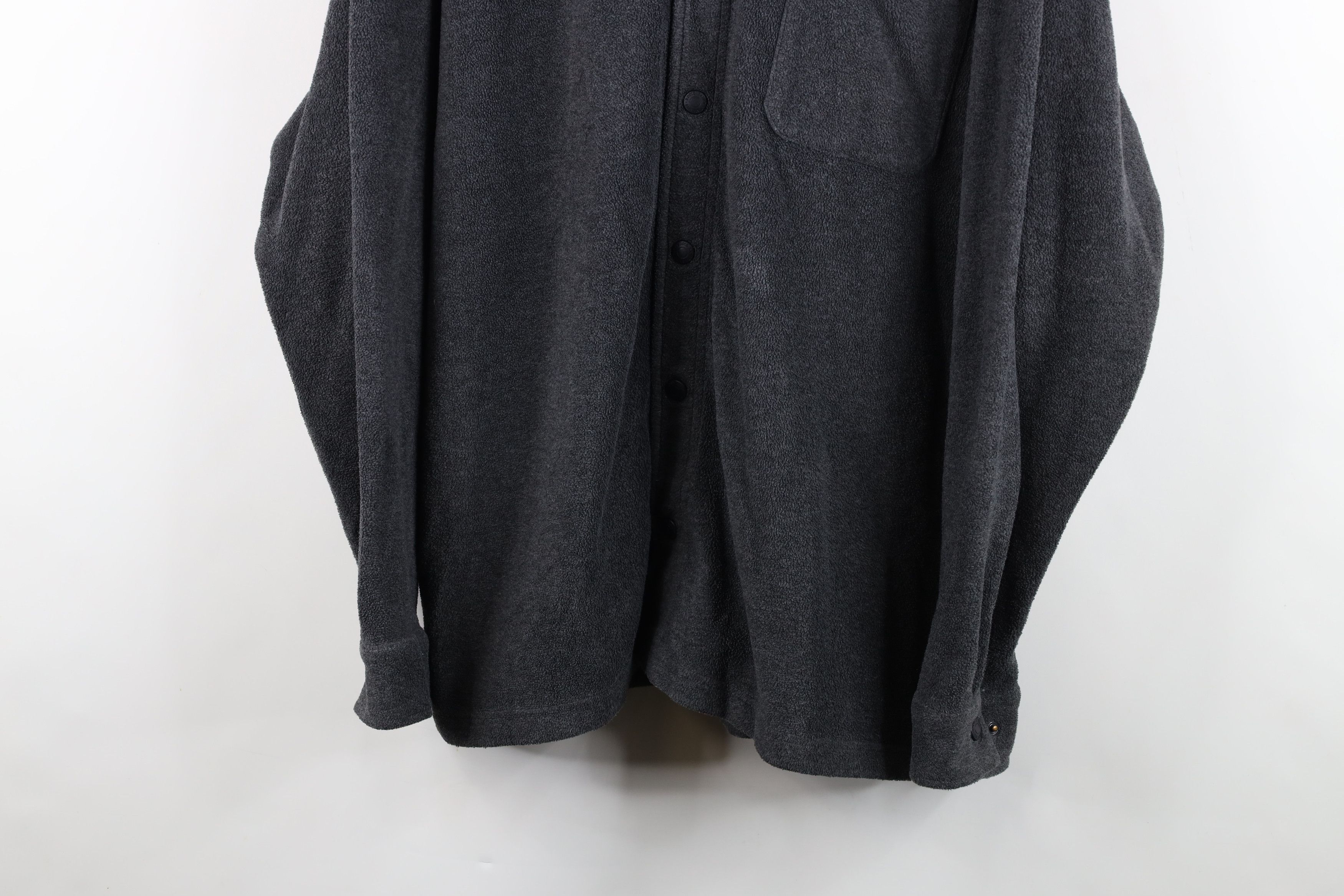 Eddie Bauer Vintage 90s Eddie Bauer Fleece Button Shirt Jacket Jac Shirt Size US L / EU 52-54 / 3 - 3 Thumbnail