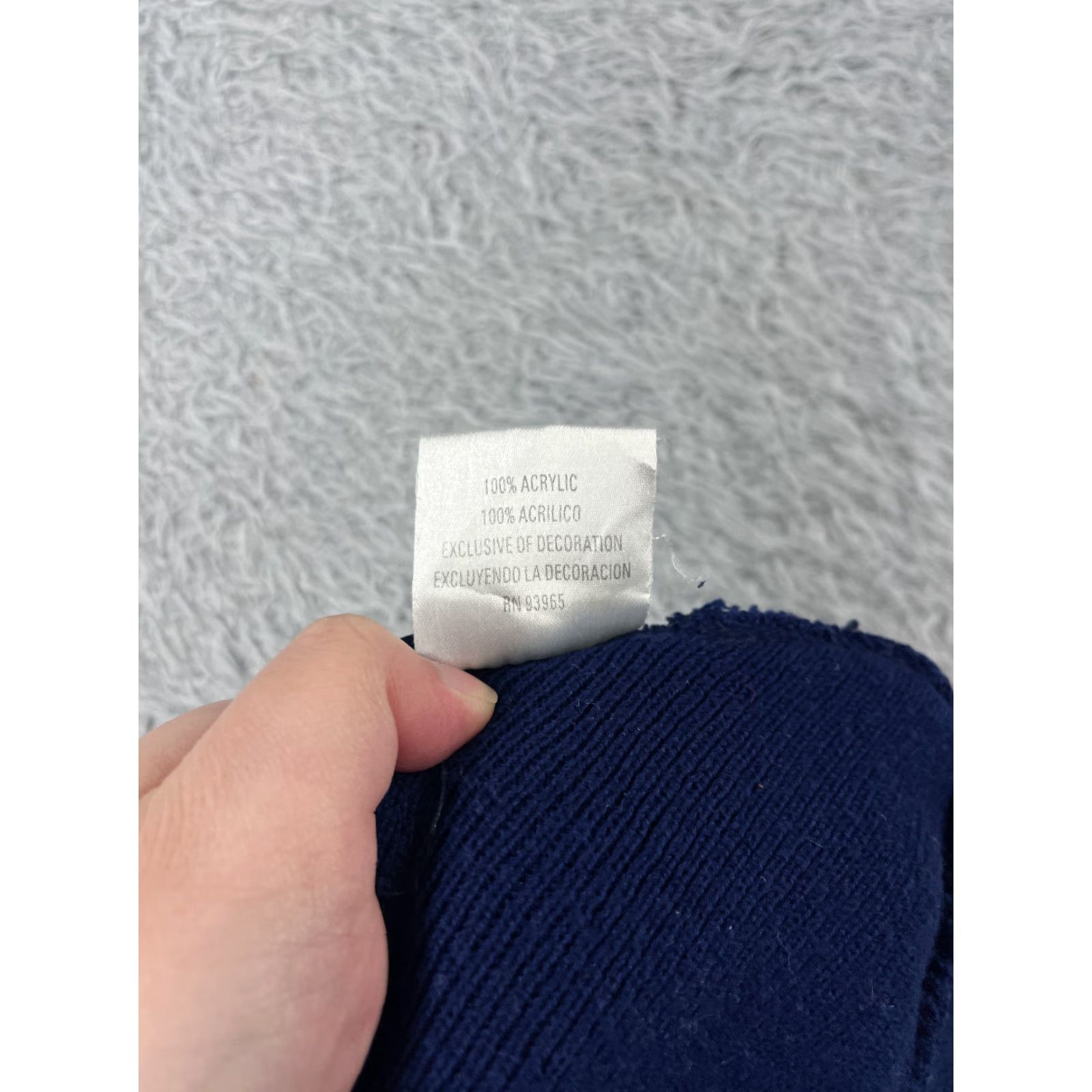 Vintage The Winners Circle Beanie Hat/Cap Adult One Size Blue 100% Acrylic Casual Twill Lightweight Adjustable Mens Winter Fall Spring Summer Outdoor Shirt Size ONE SIZE - 7 Thumbnail
