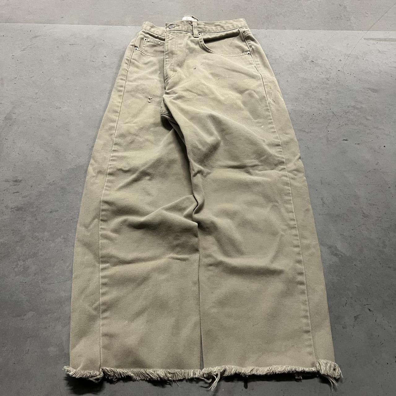Calvin Klein Vintage Y2K/2000s Easy Fit Khaki Calvin klein Jeans! Size US 34 / EU 50 - 3 Thumbnail