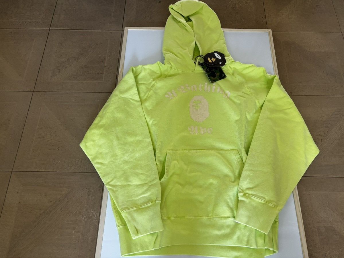 Bape Authentic ape bape overdye pullover relaxed fit hoodie L new Size US L / EU 52-54 / 3 - 1 Thumbnail