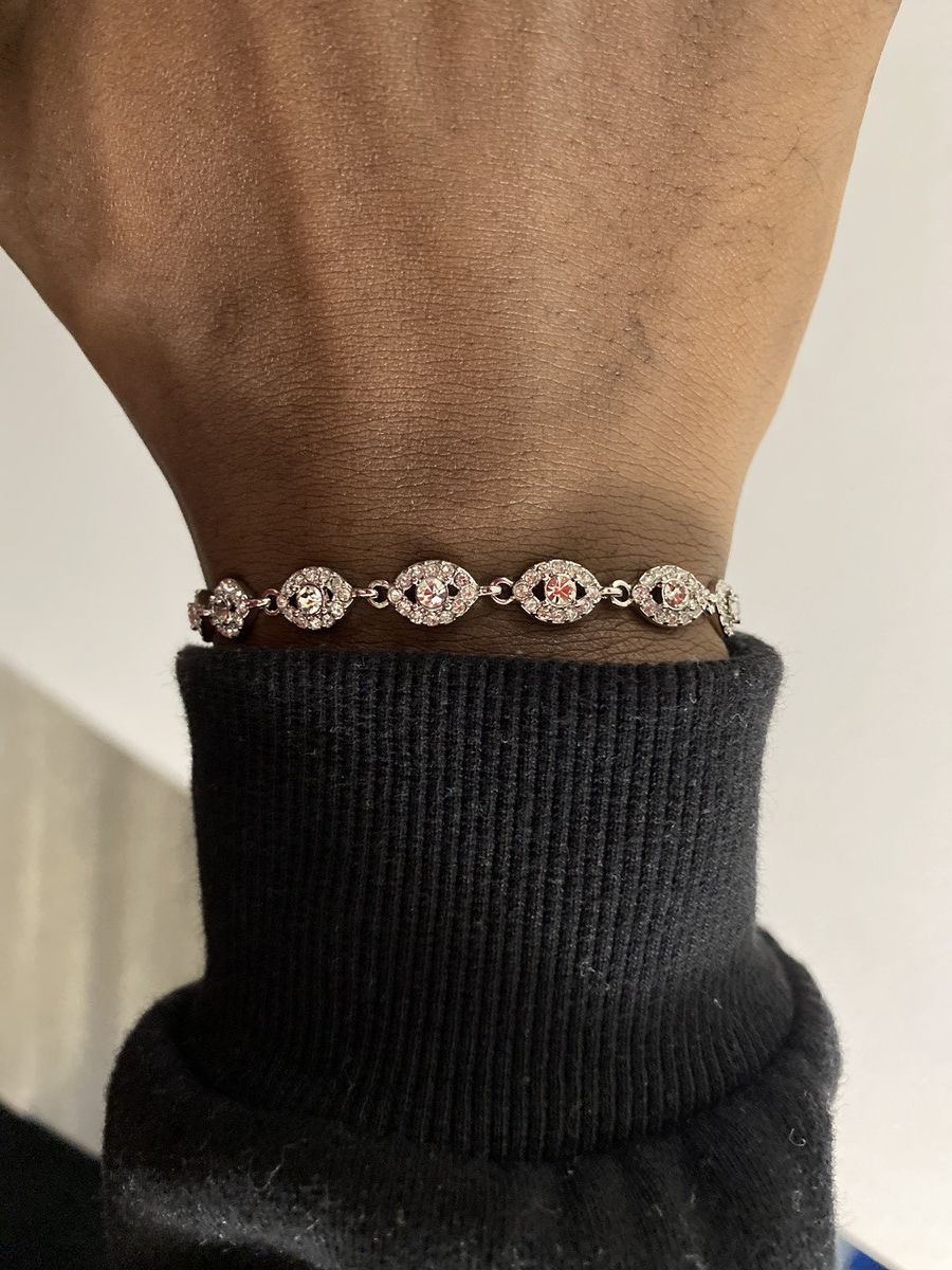 Givenchy Givenchy Crystal Flex Bracelet Size ONE SIZE - 1 Thumbnail