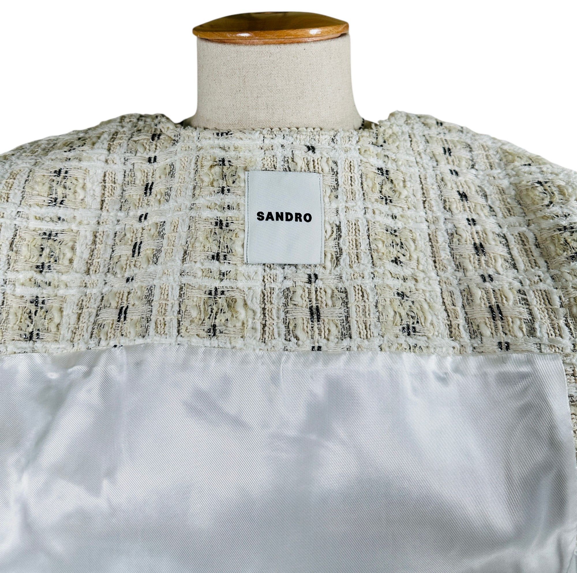 Sandro Tweed vest Size XS / US 0-2 / IT 36-38 - 5 Thumbnail