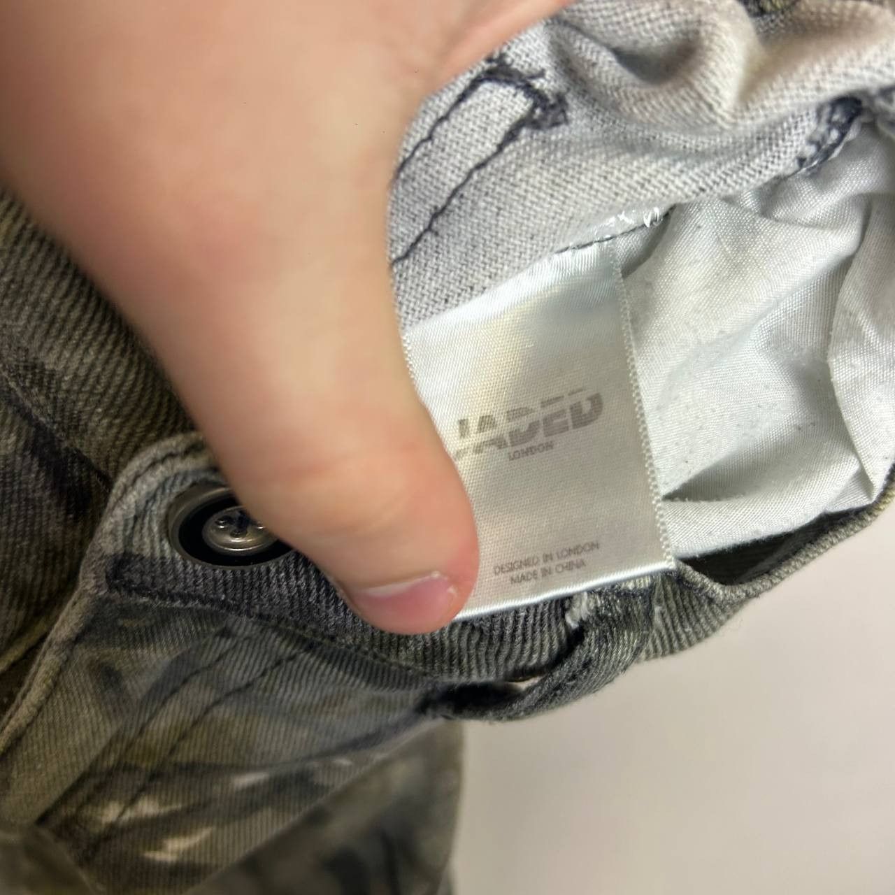 Jaded London Mens Jaded London Military Camouflage opium japan pants Size US 30 / EU 46 - 10 Thumbnail