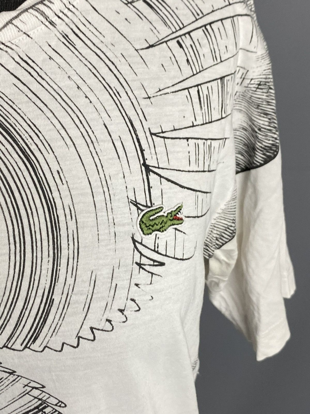 Lacoste Lacoste Live L!ve Osamu Tezuka T Shirt Size XXS / US 00 / IT 34 - 3 Thumbnail