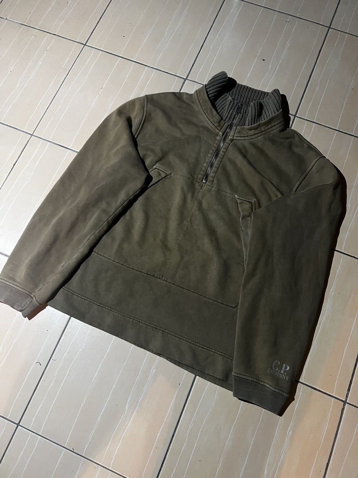 C.P. Company Vintage C.P. Company Half Zip Sweatshirt — Rare Size US L / EU 52-54 / 3 - 1 Thumbnail