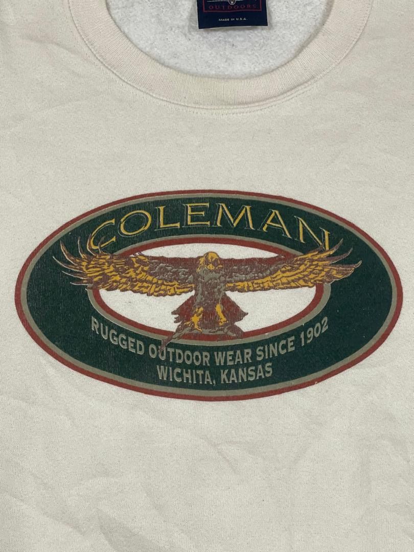 Coleman Vintage 90s Coleman Outdoor Sweatshirt Streetwear Size US L / EU 52-54 / 3 - 6 Thumbnail