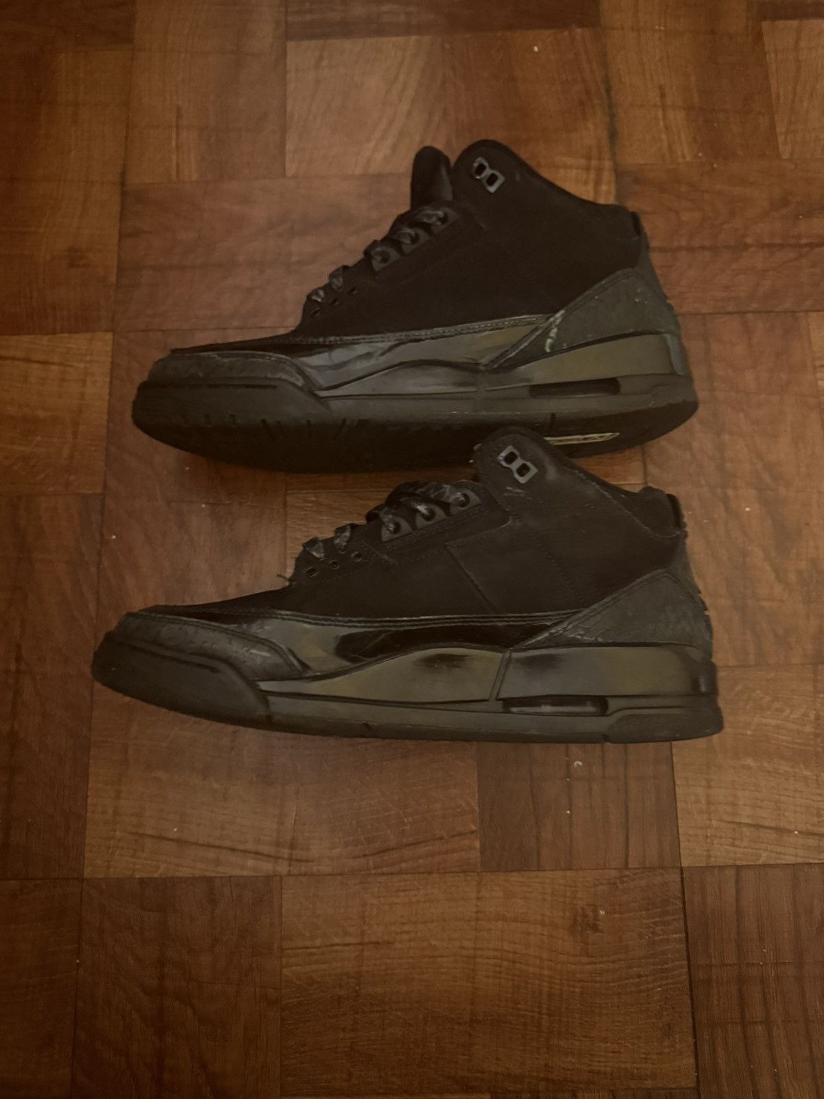Jordan Brand Jordan “black cats” 3s Size US 8 / EU 41 - 2 Thumbnail