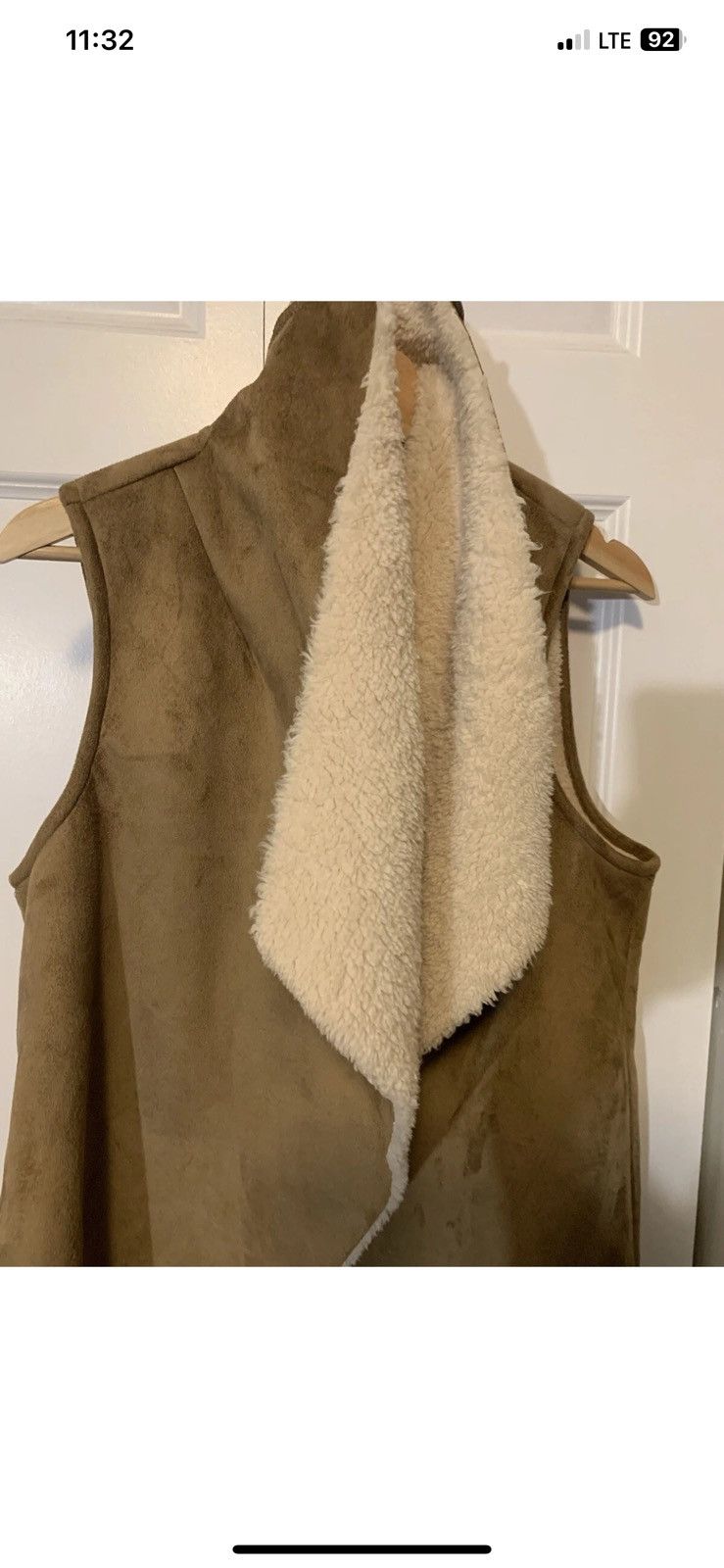 Polo Ralph Lauren Lauren Ralph Lauren womens sz L vest beige tan Size L / US 10 / IT 46 - 7 Thumbnail