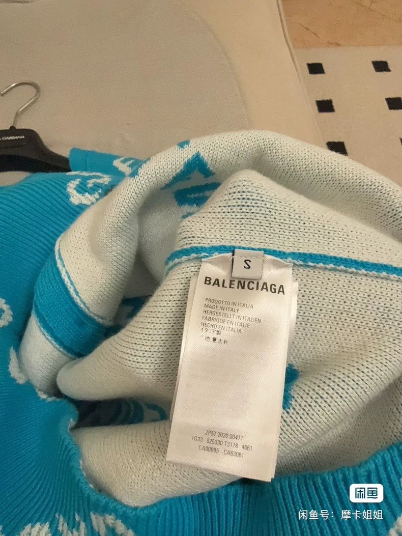 Balenciaga Balenciaga Logo knit cardigan shirt 2502-Nextarrow Size US S / EU 44-46 / 1 - 6 Thumbnail