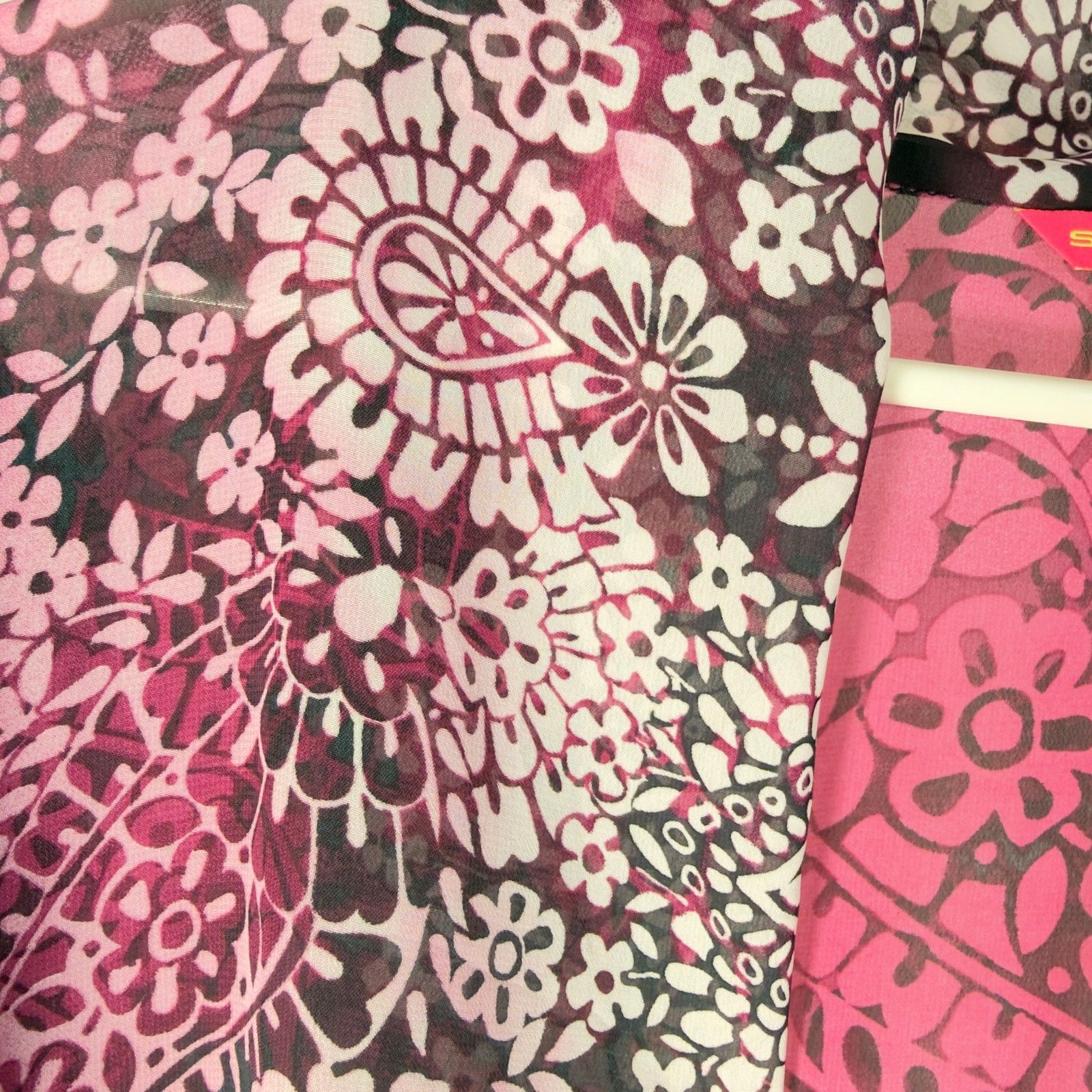 Other Sunny Leigh Petite PL Open Front Cardigan Floral Layer Top Size L / US 10 / IT 46 - 15 Thumbnail