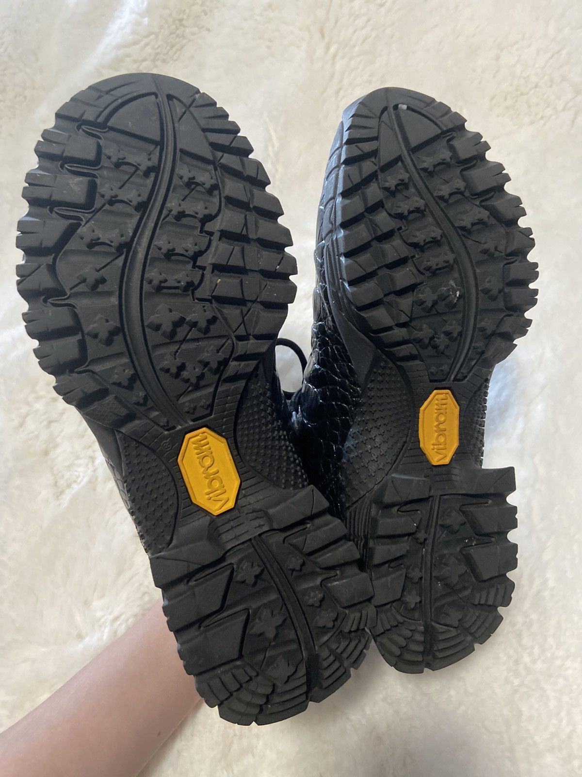 1017 ALYX 9SM 1017 ALYX 9SM Vibram Crocodile Skin Hiking Boots Size US 7 / IT 37 - 9 Thumbnail
