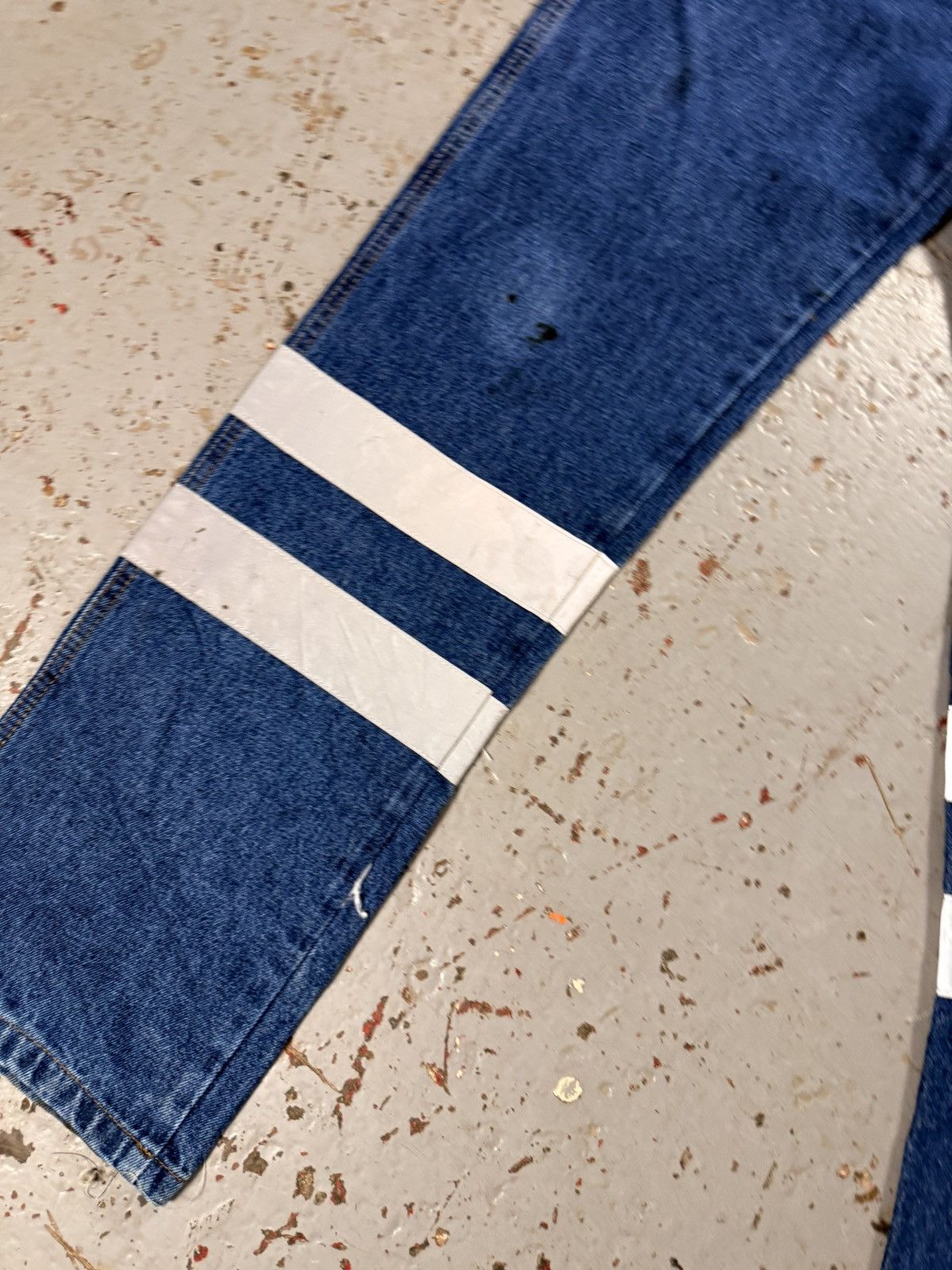 Wrangler Crazy Hi Vis Wrangler Cowboy Denim Jeans Size US 36 / EU 52 - 4 Thumbnail