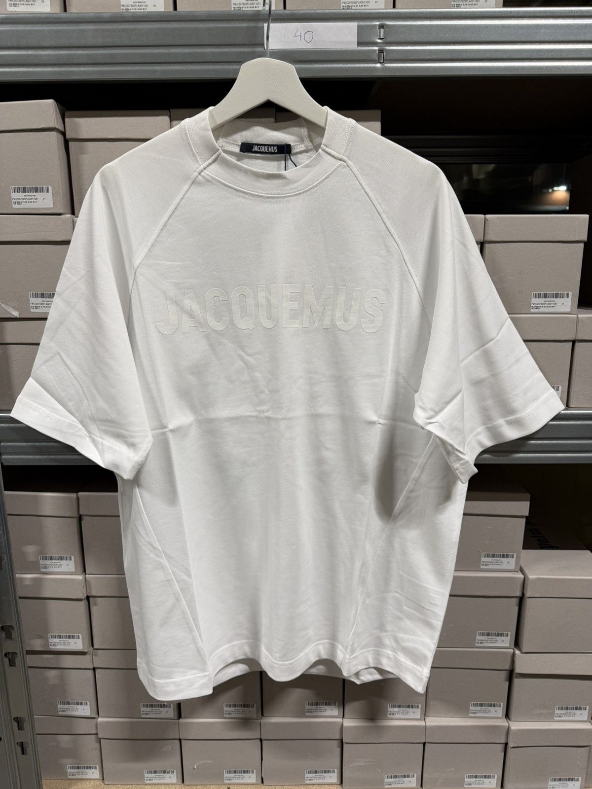 Jacquemus Jacquemus Logo T-Shirt NEW Size US S / EU 44-46 / 1 - 1 Thumbnail