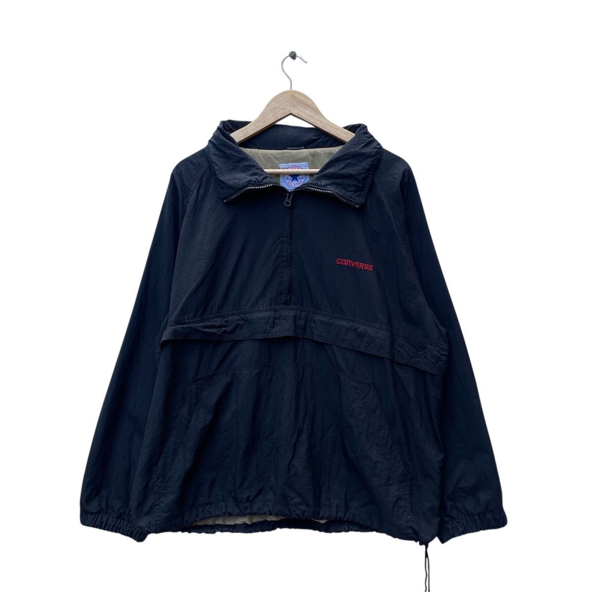 Converse 💥Vintage Converse All Star Anorak Hoodie Jacket Size Large Size US L / EU 52-54 / 3 - 1 Thumbnail