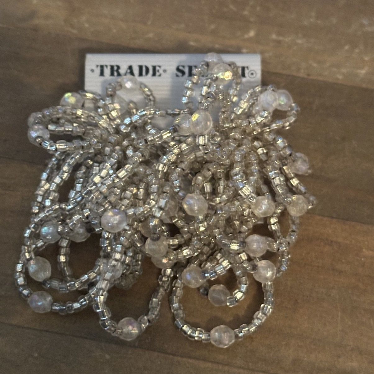 Vintage Vintage spiral loop bead clip on earrings Size ONE SIZE - 3 Thumbnail