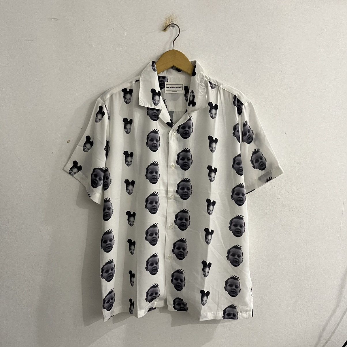 Japanese Brand Blacksmith Baby Face Iconic Button Up Shirt Size US M / EU 48-50 / 2 - 1 Thumbnail