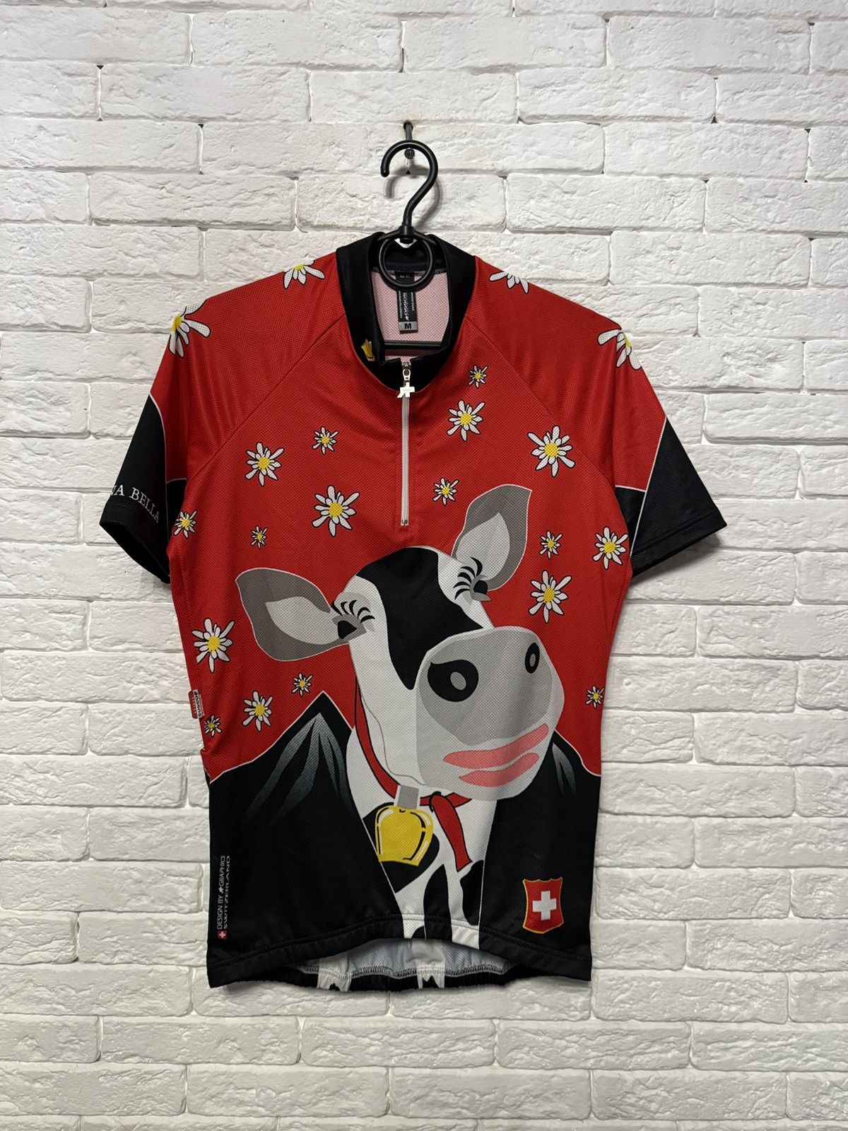 Other Assos Carolina Bella Cycling Jersey Y2K Cow Print Sz M Size M / US 6-8 / IT 42-44 - 1 Thumbnail