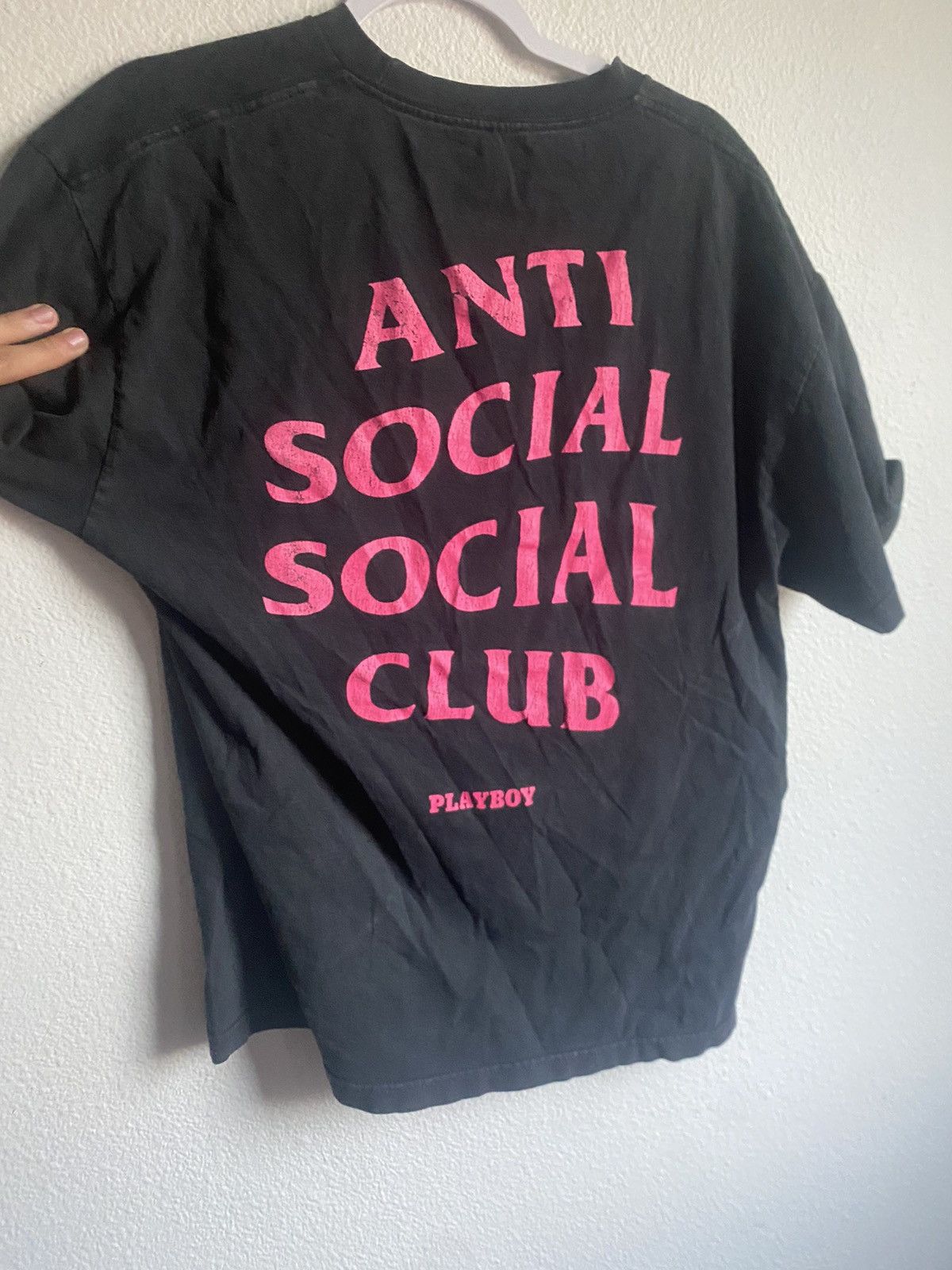 Playboy Anti Anti Social Club X Playboy Shirt Grailed