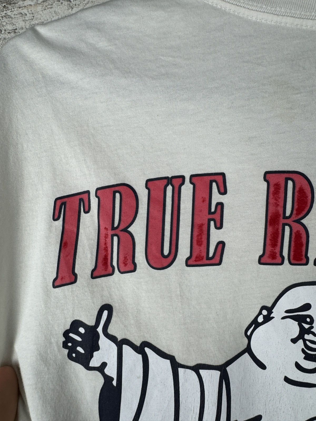 Japanese Brand × True Religion × Vintage Mens Vintage Distressed True Religion T-shirt rare y2k tee Size US L / EU 52-54 / 3 - 17 Thumbnail