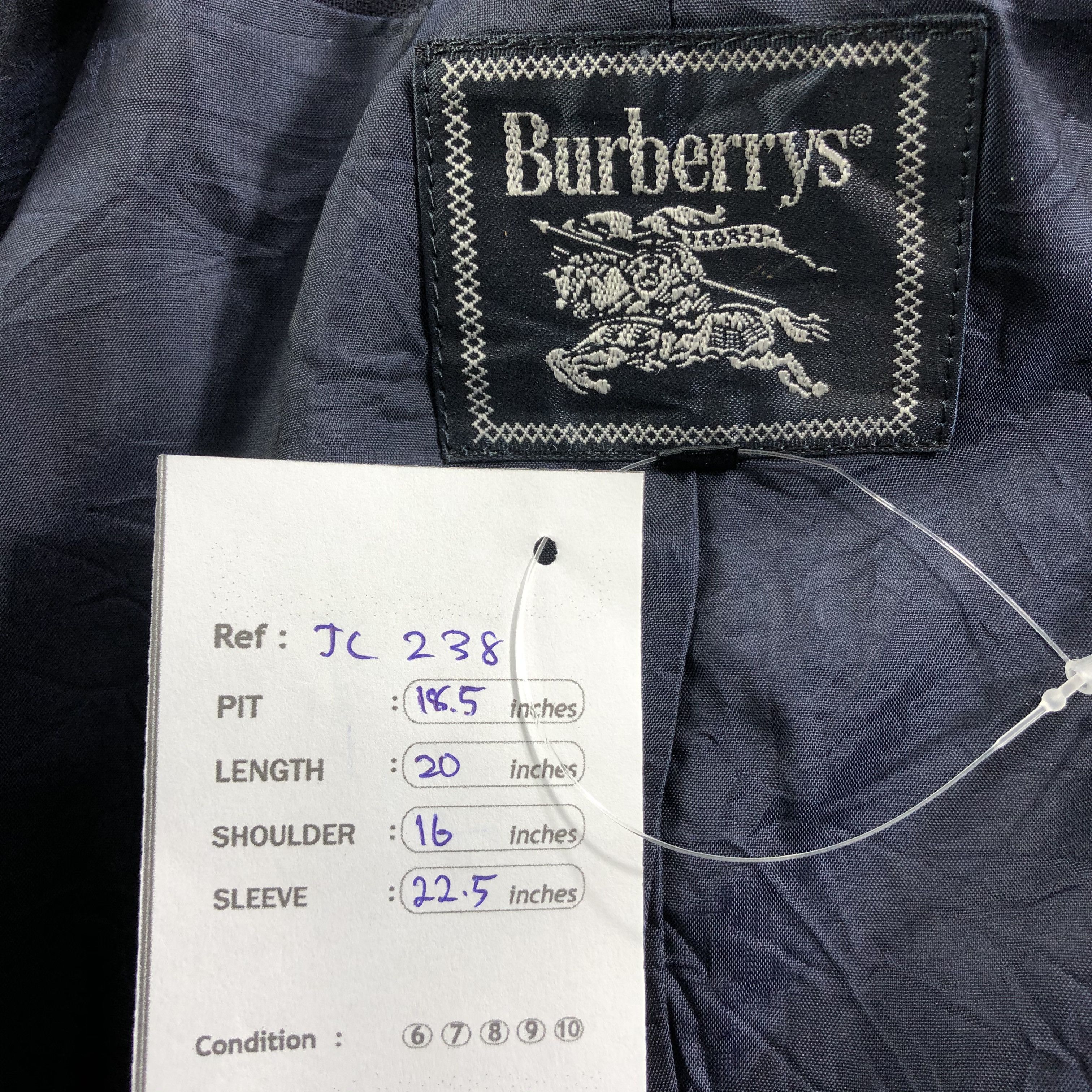 Burberry Vintage Burberry Coat Blazer Jacket -JC238 Size S / US 4 / IT 40 - 9 Thumbnail