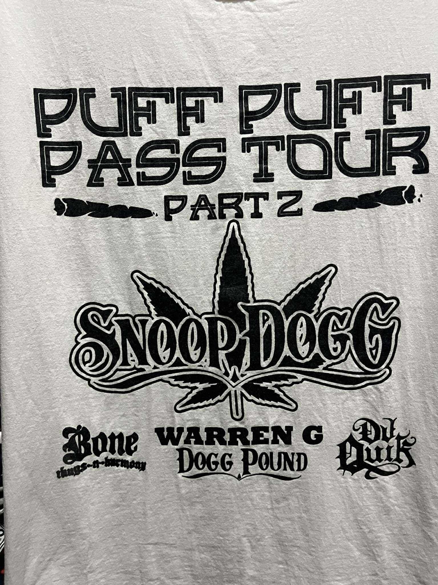Rap Tees Snoop Dogg Puff Puff Pass Tour Part 2 Rap Tee Size US M / EU 48-50 / 2 - 2 Thumbnail